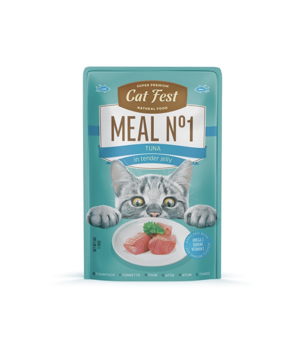 Cat Fest Meal No1 tuna 50gr